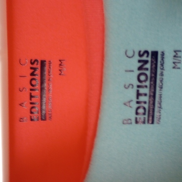 Tank Tops Aqua, Peach Medium - Picture 5 of 7